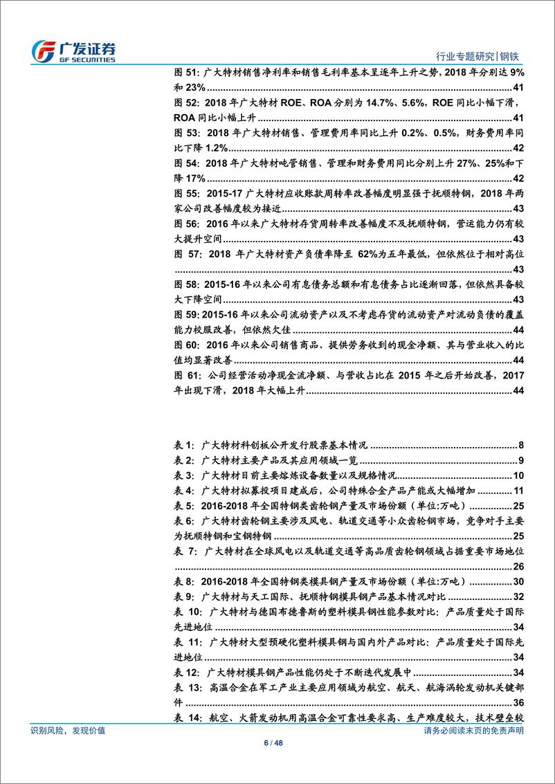 《钢铁行业“科创”系列报告：广大特材，高品质齿轮钢、模具钢生产商，积极布局特殊合金材料-20190722-广发证券-48页》 - 第7页预览图