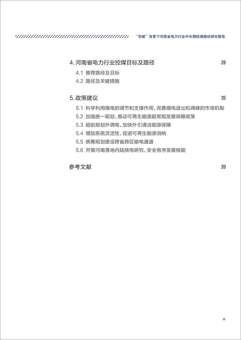 《“双碳”背景下河南省电力行业中长期控煤路径研究报告》 - 第5页预览图