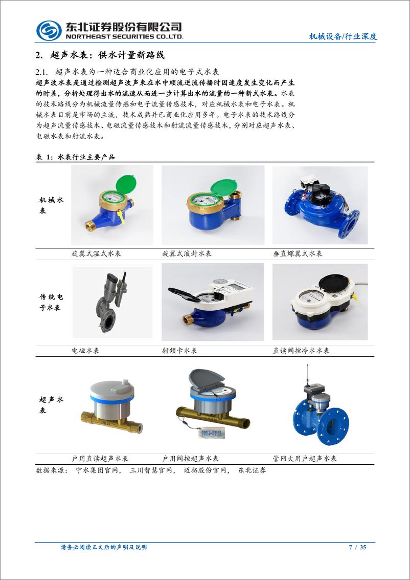 《机械设备行业：超声计量仪表，智慧城市下的新机遇-20231104-东北证券-35页》 - 第8页预览图