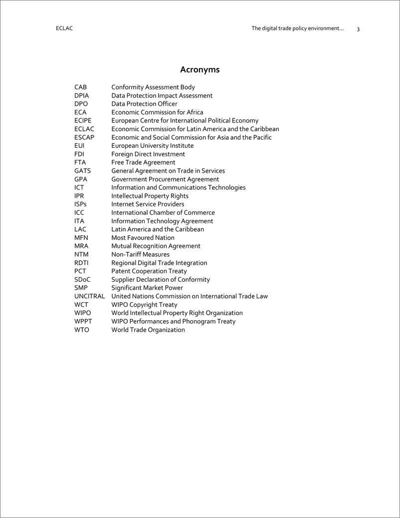 《拉丁美洲经济委员会-拉丁美洲和加勒比的数字贸易政策环境（英）-2024-44页》 - 第5页预览图