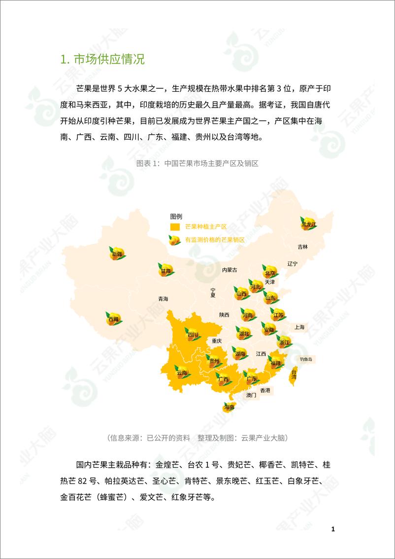 《云果-中国芒果市场动态监测（2023年7月）-19页》 - 第4页预览图