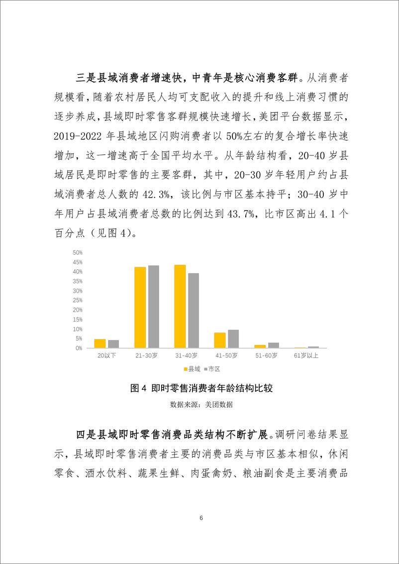 《即时零售活跃县域新消费(调研报告2023-13期)》 - 第6页预览图