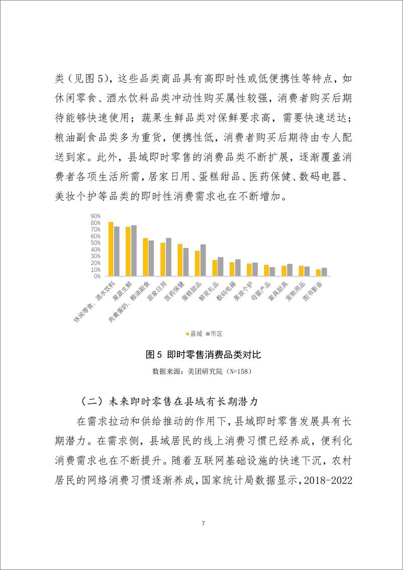 《即时零售活跃县域新消费(调研报告2023-13期)》 - 第7页预览图