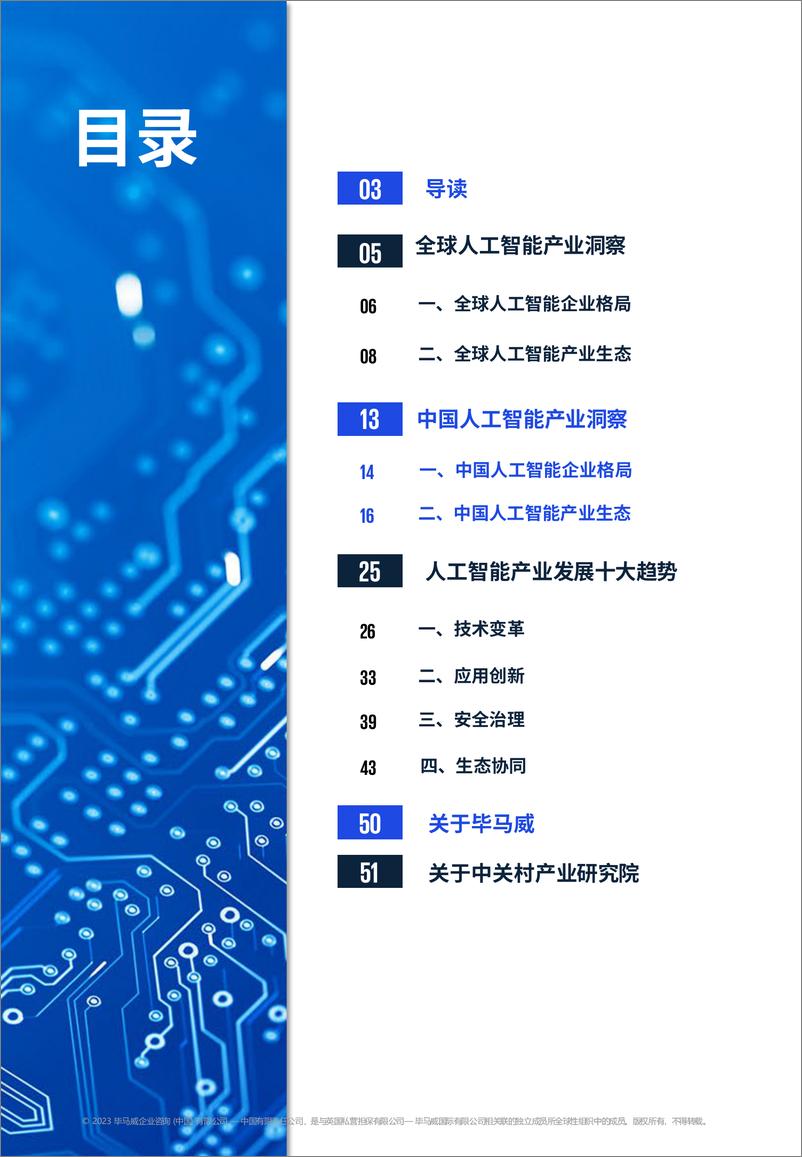 《毕马威：2023年人工智能全域变革图景展望》 - 第3页预览图