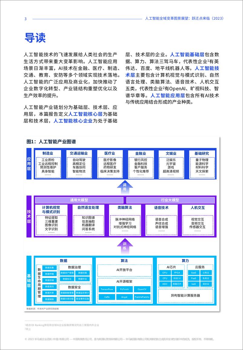 《毕马威：2023年人工智能全域变革图景展望》 - 第4页预览图