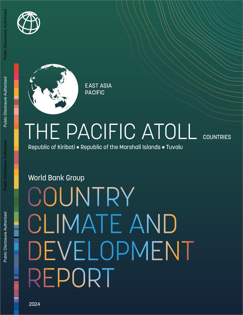 《世界银行-太平洋环礁国家气候与发展报告（英）-2024-110页》 - 第1页预览图