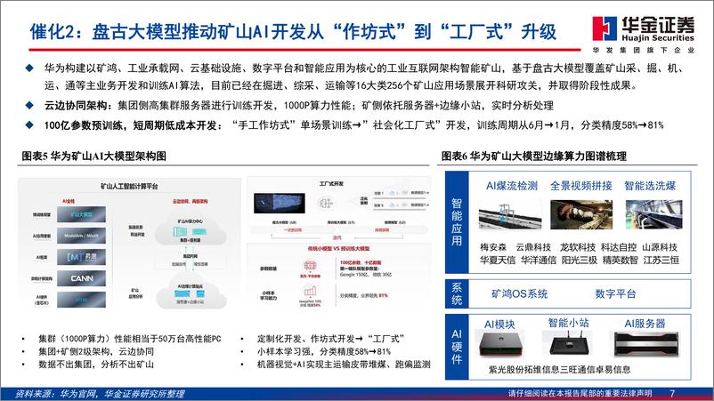 《通信行业：AI大模型落户矿山，智能化形成商业闭环-20230810-华金证券-54页》 - 第8页预览图