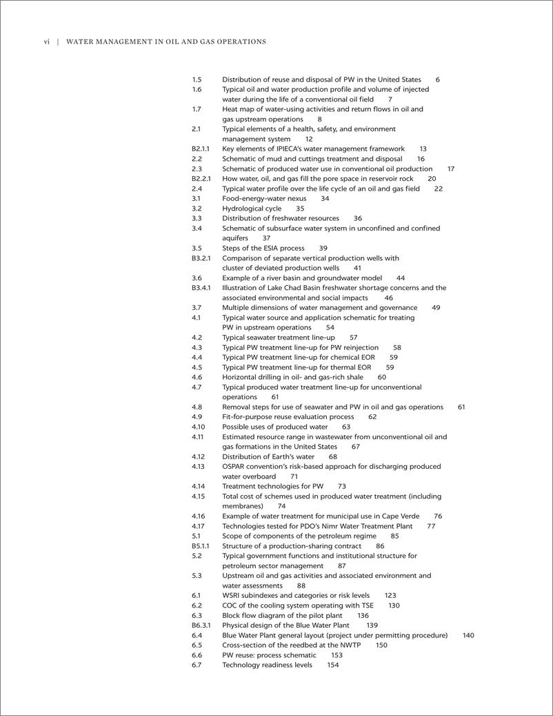 《世界银行-石油和天然气作业中的水管理：发展中国家的行业实践和政策指南（英）-2024.2-238页》 - 第8页预览图