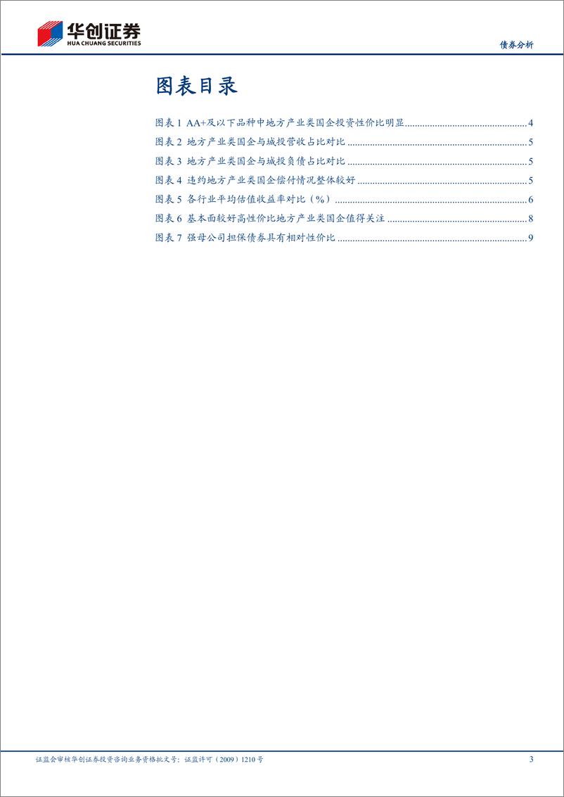 《【债券分析】哪些地方产业类国企债还有性价比？-240320-华创证券-12页》 - 第3页预览图