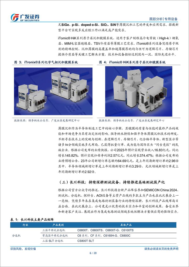 《半导体设备系列研究之二十六：SEMI归来，国产设备千帆竞发，百舸争流》 - 第6页预览图