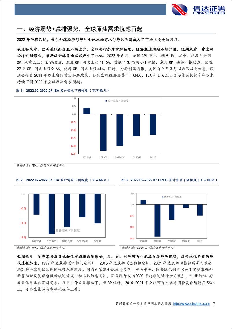 《石化行业：2022060全球及中国原油需求展望（何时达峰？）-20220807-信达证券-51页》 - 第8页预览图