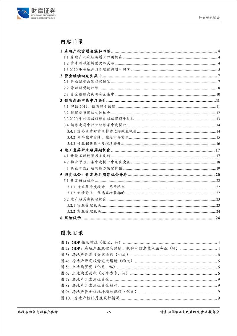 《房地产行业定期策略：开发与后周期机会并存-20191219-财富证券-25页》 - 第3页预览图