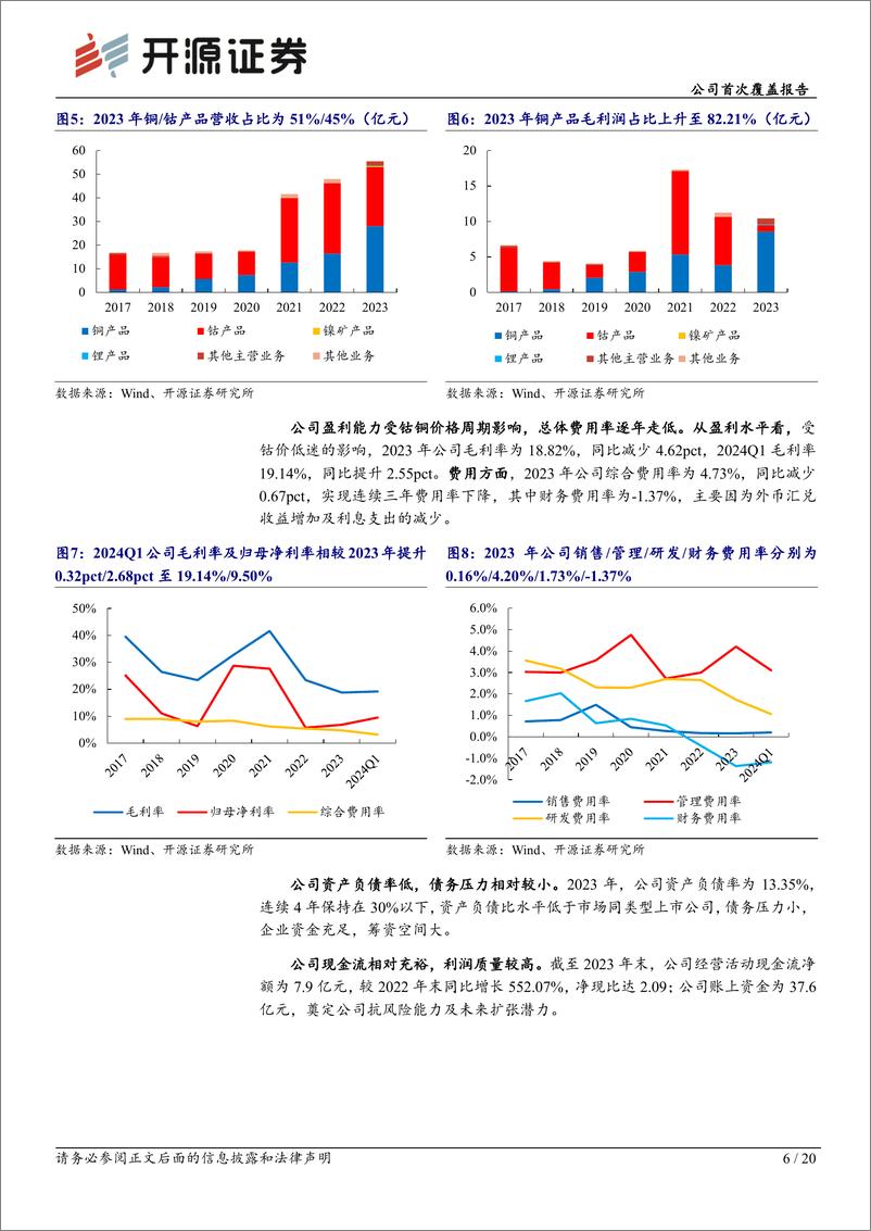 《腾远钴业(301219)公司首次覆盖报告：国内领先的钴、铜生产商，着力打造一体化布局-240718-开源证券-20页》 - 第6页预览图