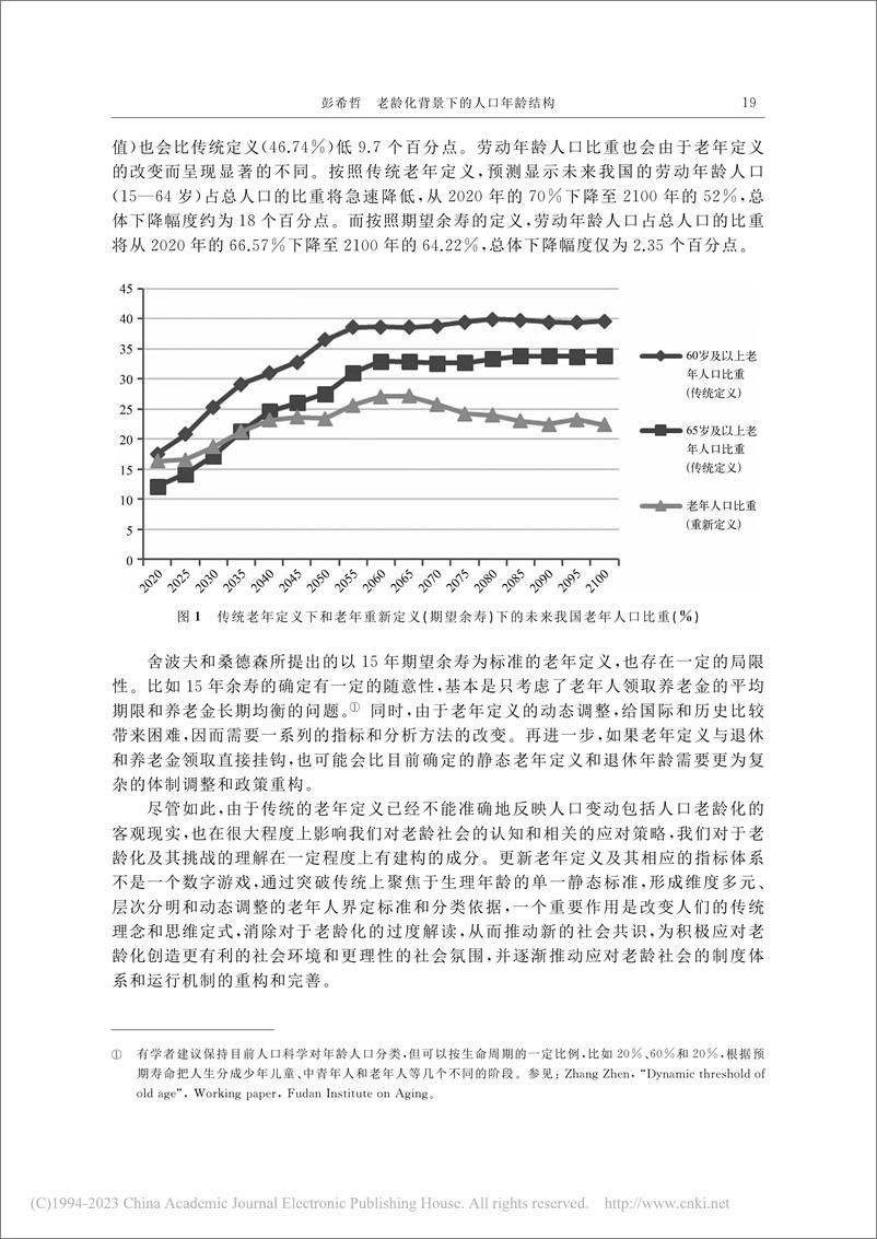 《老龄化背景下的人口年龄结构》 - 第7页预览图