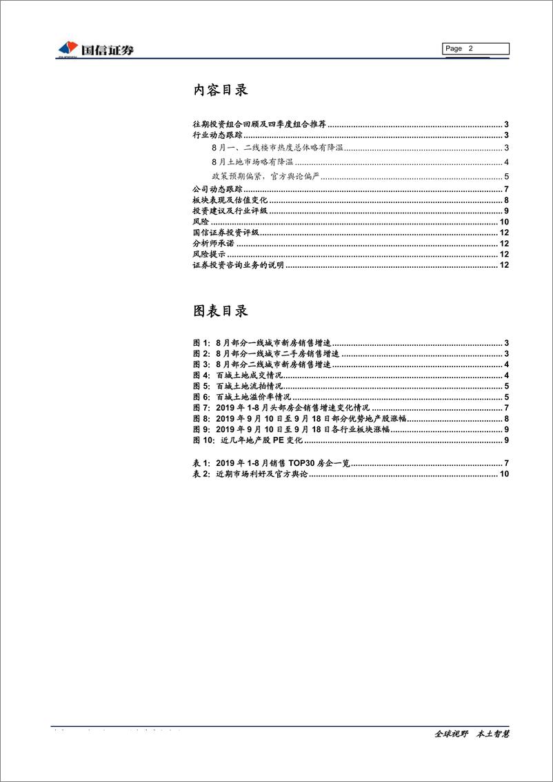 《房地产行业2019年四季度投资策略：优势地产股或已具备长期配置价值-20190919-国信证券-13页》 - 第3页预览图