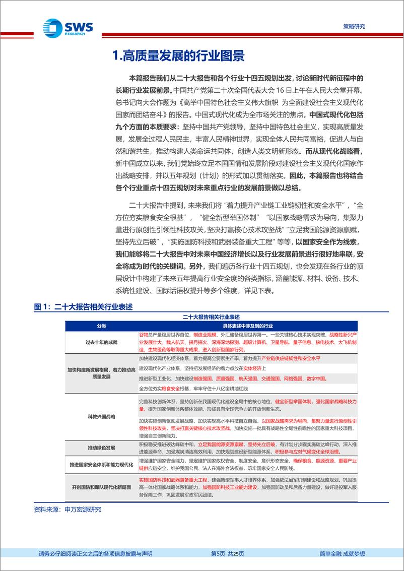 《产业安全共筑中国经济高质量发展-20221103-申万宏源-25页》 - 第6页预览图