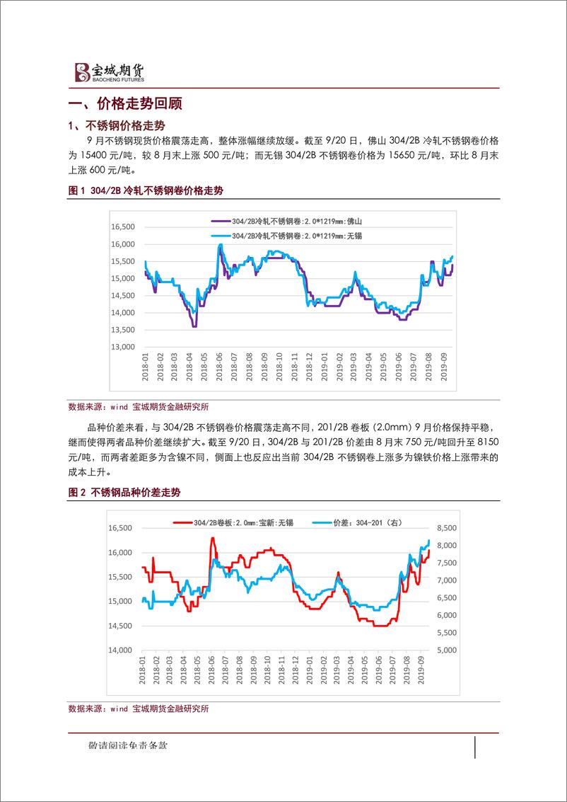 《成本驱动VS供强需弱，不锈钢上攻乏力-20190925-宝城期货-11页》 - 第3页预览图