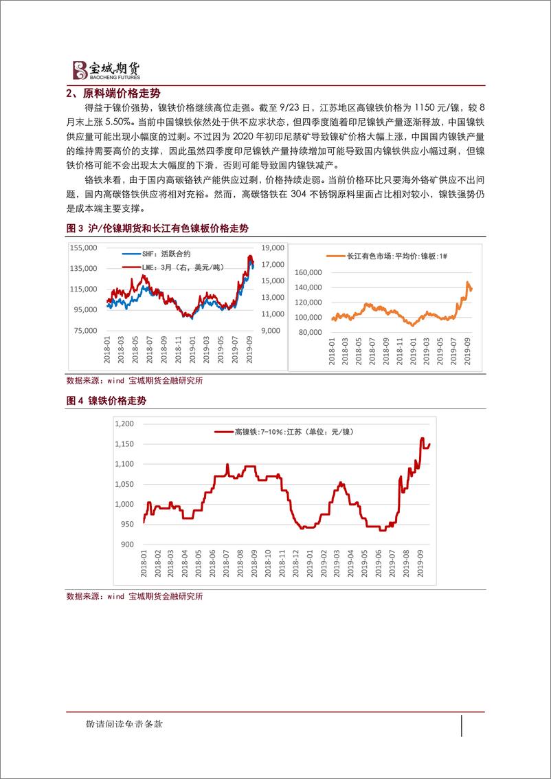 《成本驱动VS供强需弱，不锈钢上攻乏力-20190925-宝城期货-11页》 - 第4页预览图