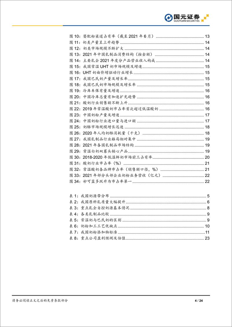 《乳品行业深度研究报告：不惧风雨，回归本源-20220513-国元证券-24页》 - 第5页预览图