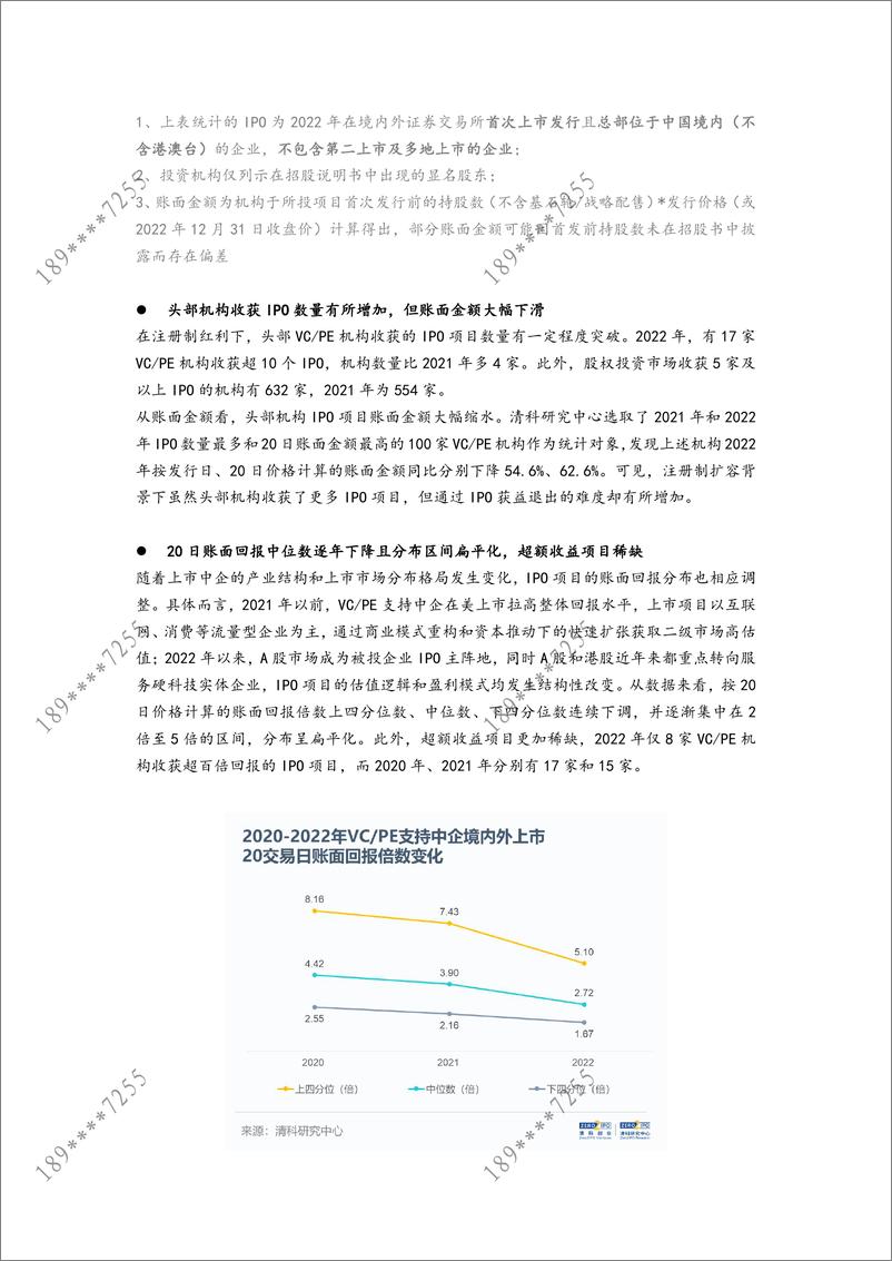 《清科2022年度盘点：VC-PE渗透率再攀高峰，IPO项目回报格局发生变化！-7页》 - 第7页预览图