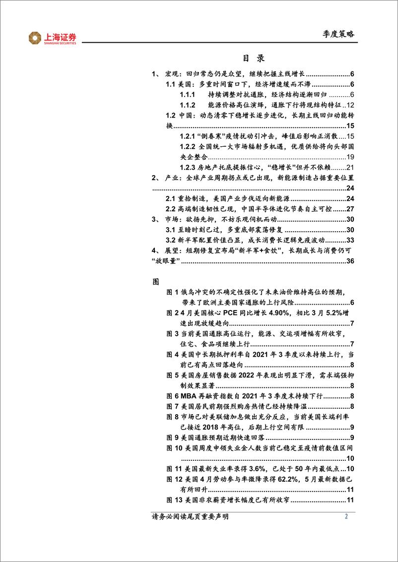 《2022年中期策略展望：看好成长，关注消费-20220609-上海证券-38页》 - 第3页预览图