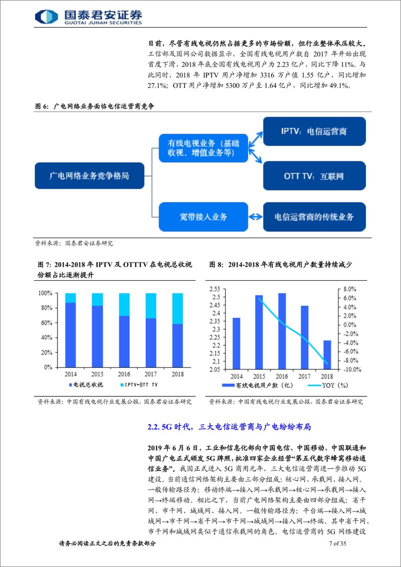 《融媒体行业更新报告：5G及融媒体带来国有媒体价值重估-20191119-国泰君安-35页》 - 第8页预览图