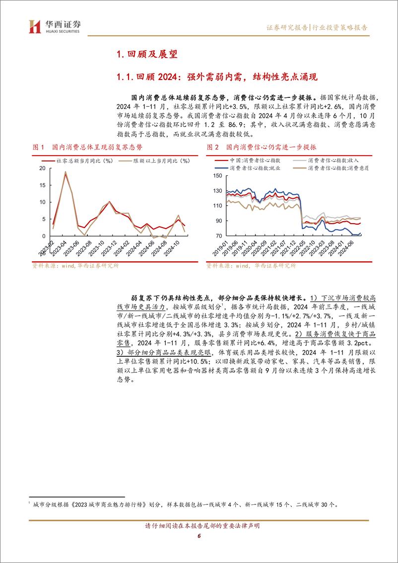 《社服零售行业2025年度投资策略：景气拐点将现，破旧立新迎春来-241231-华西证券-45页》 - 第6页预览图