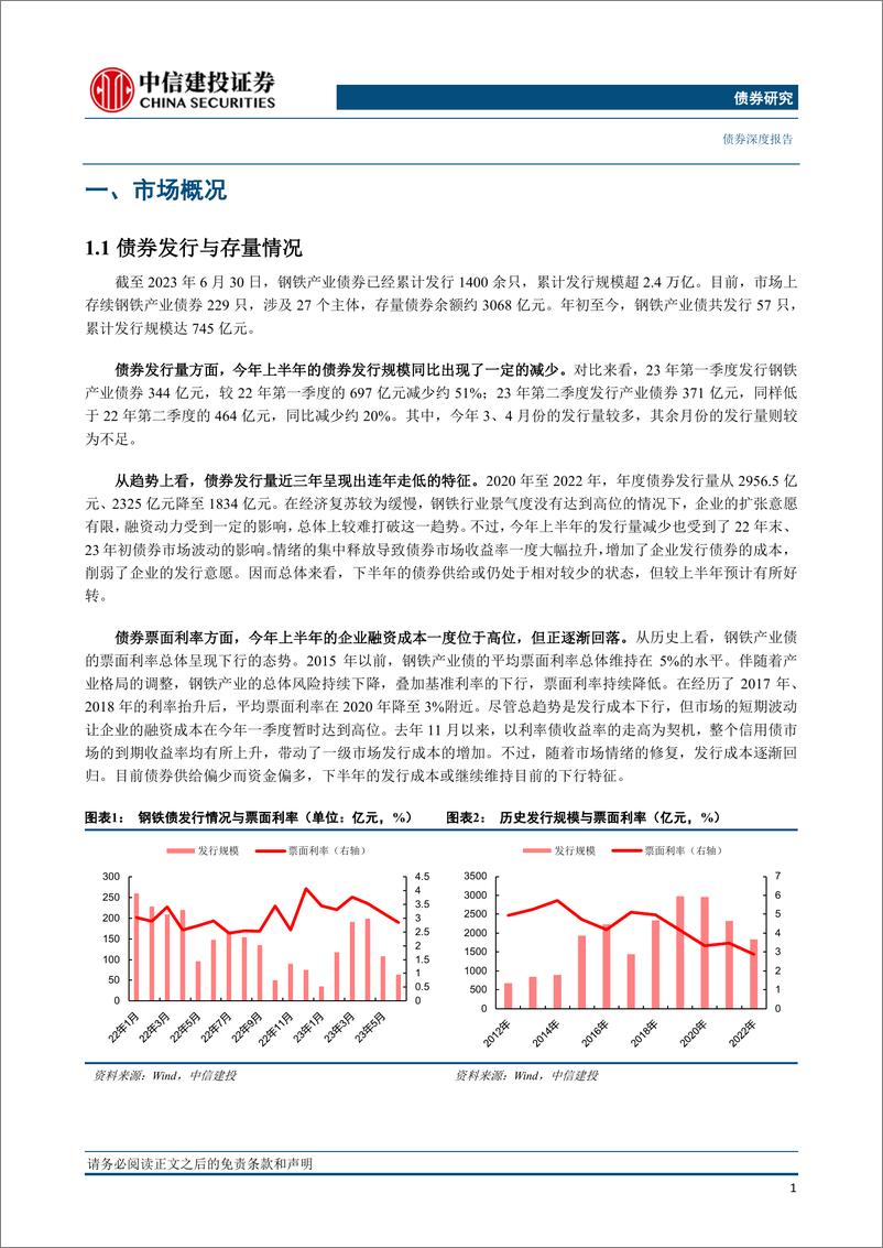 《钢铁产业债半年度展望：景气度缓慢修复，债券可适度配置-20230721-中信建投-15页》 - 第4页预览图