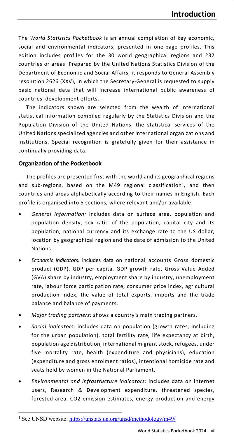 《世界统计袖珍手册》2024年版（英）-292页 - 第7页预览图