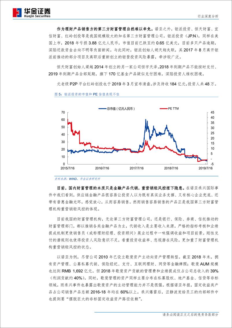 《非银行金融行业深度分析：第三方财富管理怎么了？-20190819-华金证券-20页》 - 第7页预览图