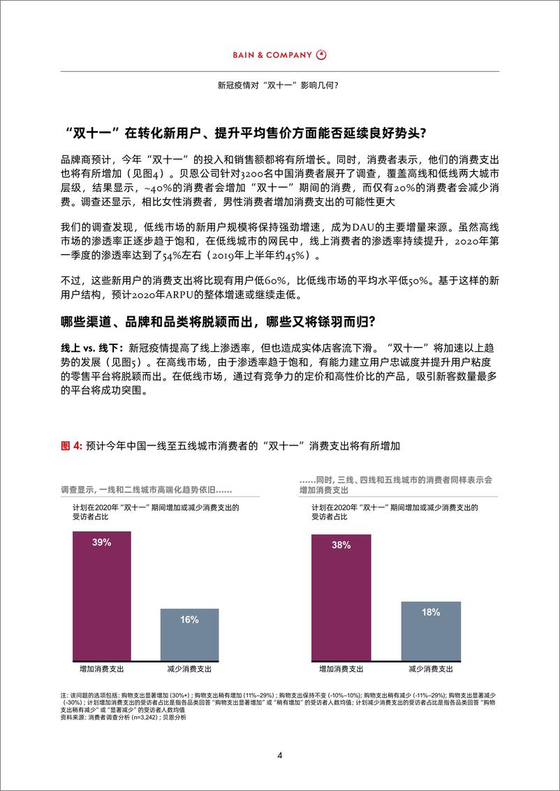 《疫情后的首个“双十一”：中国零售商和品牌商的年度关键之战-贝恩-202011》 - 第6页预览图