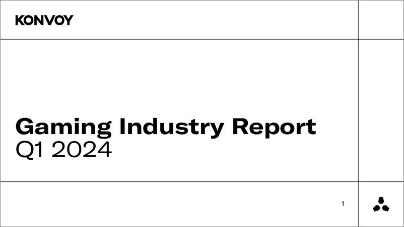 《2024年第一季度游戏行业报告（英）-33页》 - 第1页预览图