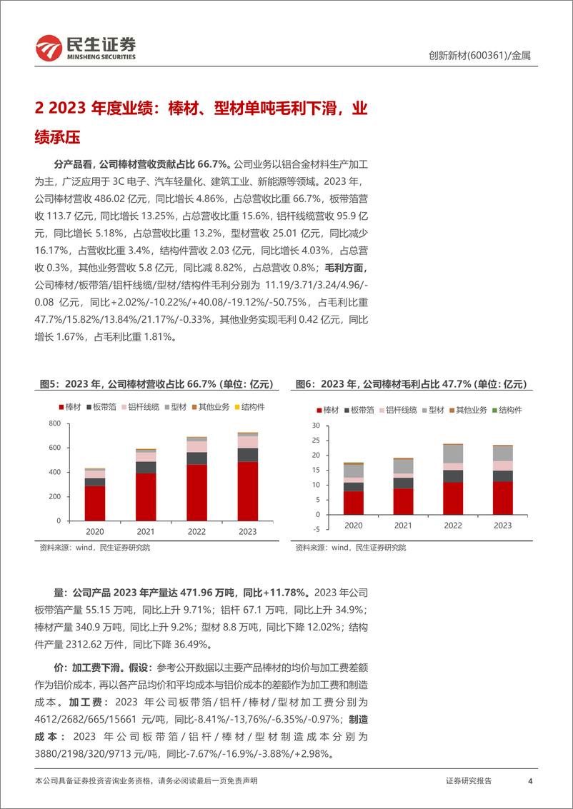 《民生证券-创新新材-600361-动态报告：全球化＋高端化，铝加工龙头的“再发展”》 - 第4页预览图