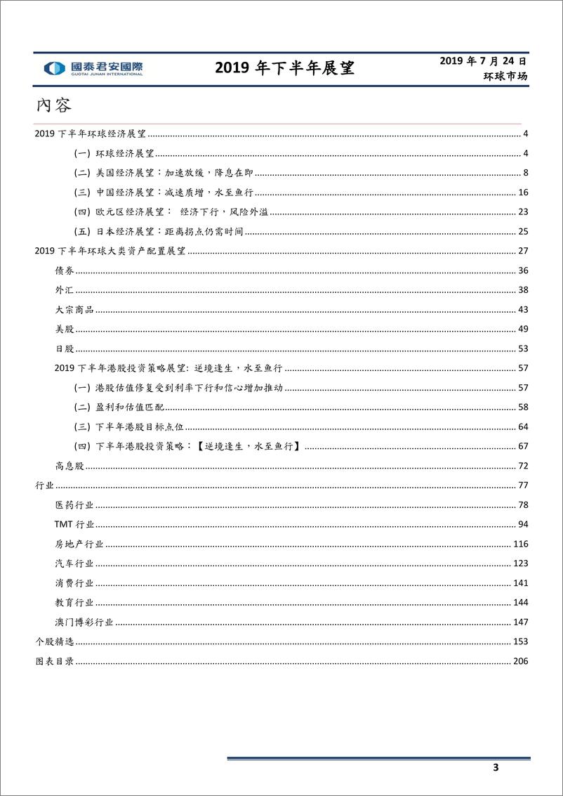 《2019年下半年环球资产投资展望-20190724-国泰君安国际-235页》 - 第5页预览图