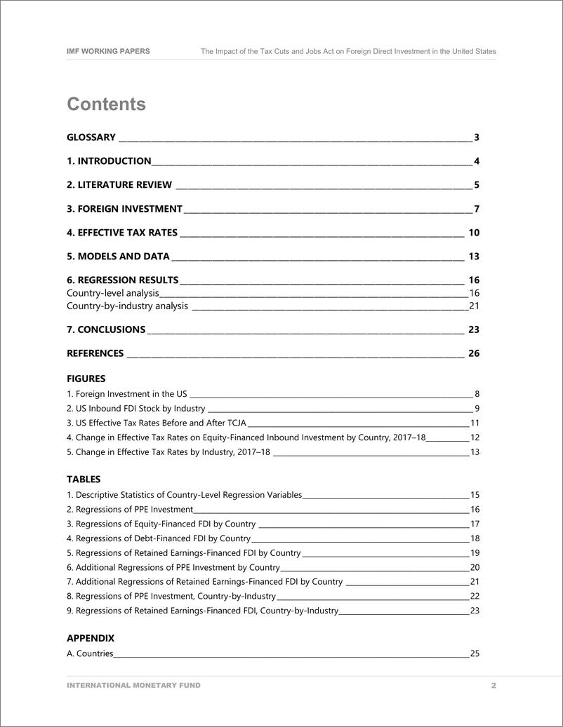 IMF-《减税和就业法案》对美国外国投资的影响（英）-2022.5-30页 - 第5页预览图