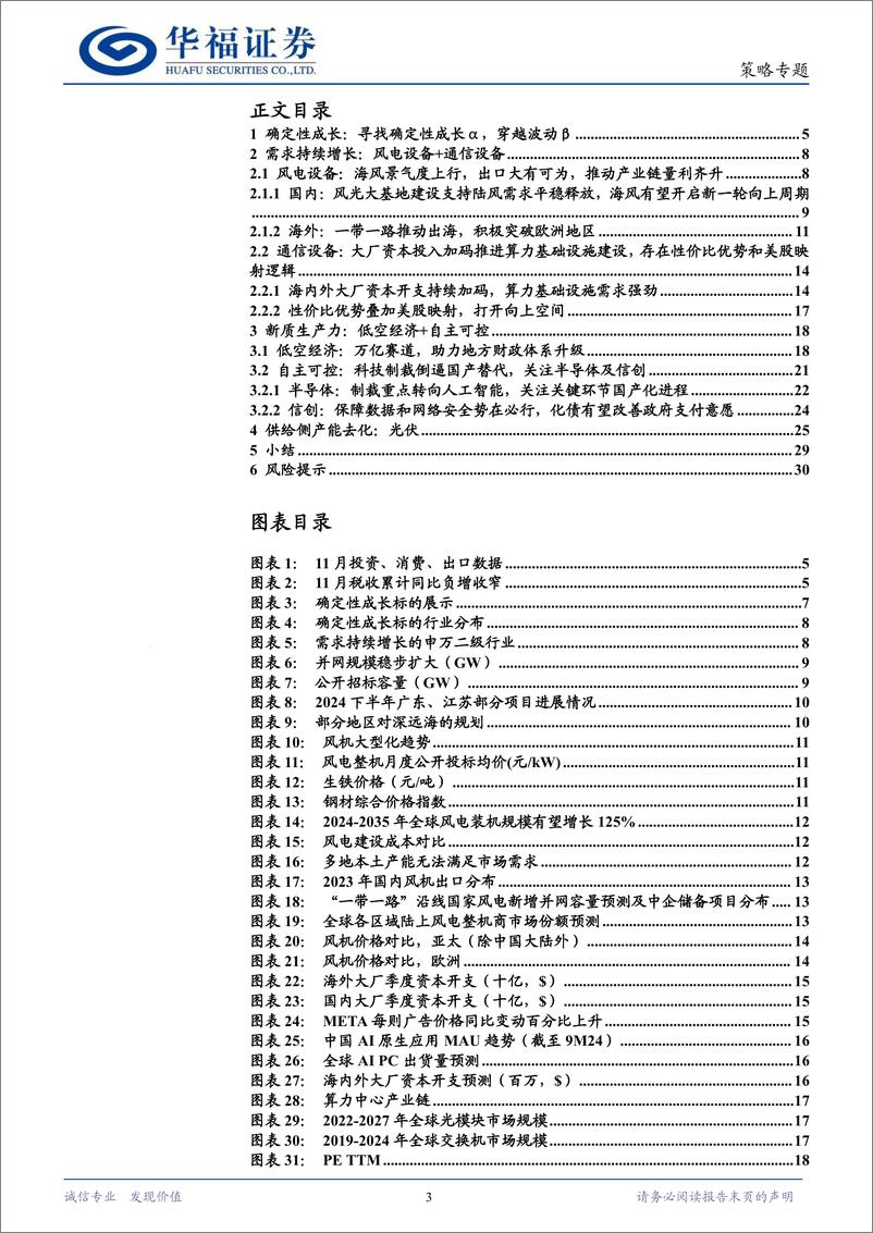 《2025年度策略系列报告“碧海潮生，日出东方”：产业结构性机会“觅珠”-241220-华福证券-31页》 - 第3页预览图