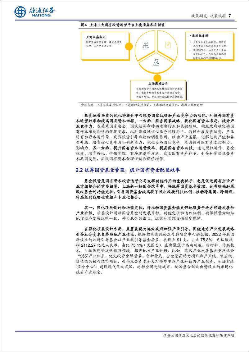 《上海国资改革新里程：国投与科创投集团联合重组，引领科技创新与产业升级-240422-海通证券-10页》 - 第7页预览图