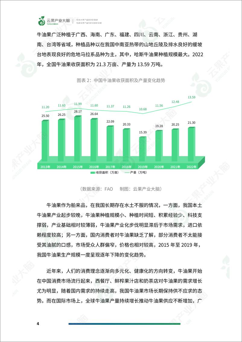 《云果-2024年中国牛油果进出口数据分析报告》 - 第6页预览图