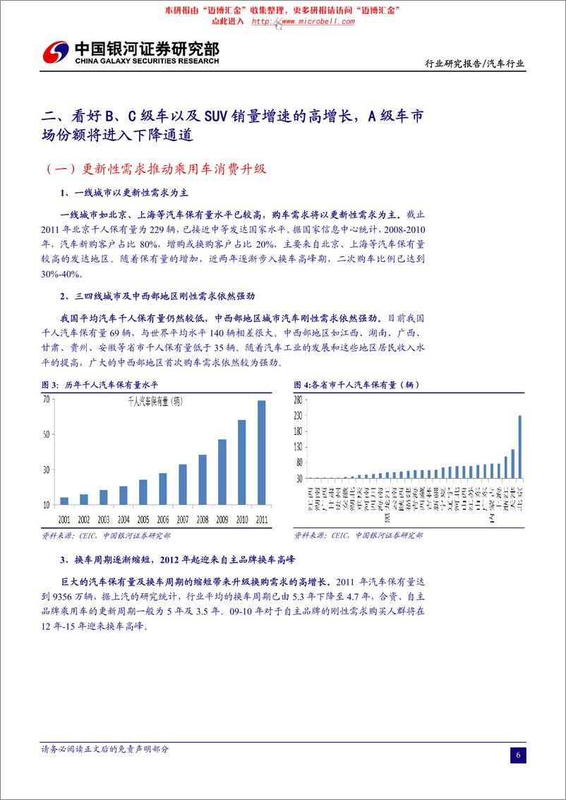 《银河证券-乘用车行业：新框架，强化结构，弱化整体》 - 第6页预览图