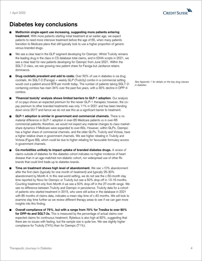 《瑞信-全球医疗保健行业-新的专利CS医疗保健数据库为治疗选择提供了独特的见解-2022.4.1-61页》 - 第5页预览图