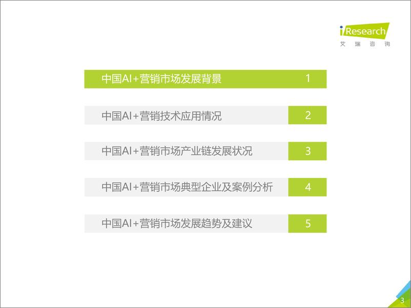 《2018年中国AI%2b营销市场研究报告》 - 第3页预览图