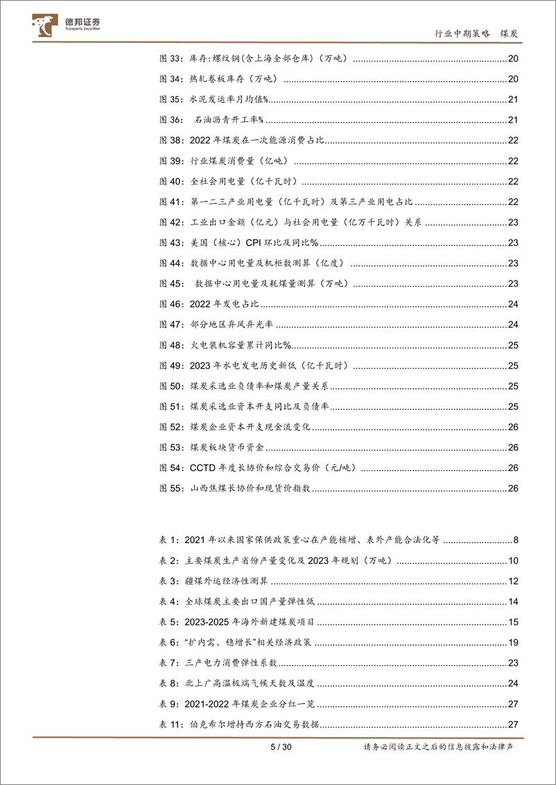 《煤炭行业2023年中期策略：需求底部已现，长期价值凸显-20230816-德邦证券-30页》 - 第6页预览图