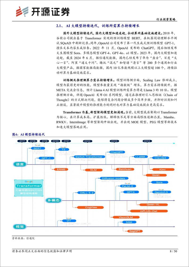 《通信行业投资策略：以AI为主攻，聚焦三大赛道-241111-开源证券-50页》 - 第8页预览图