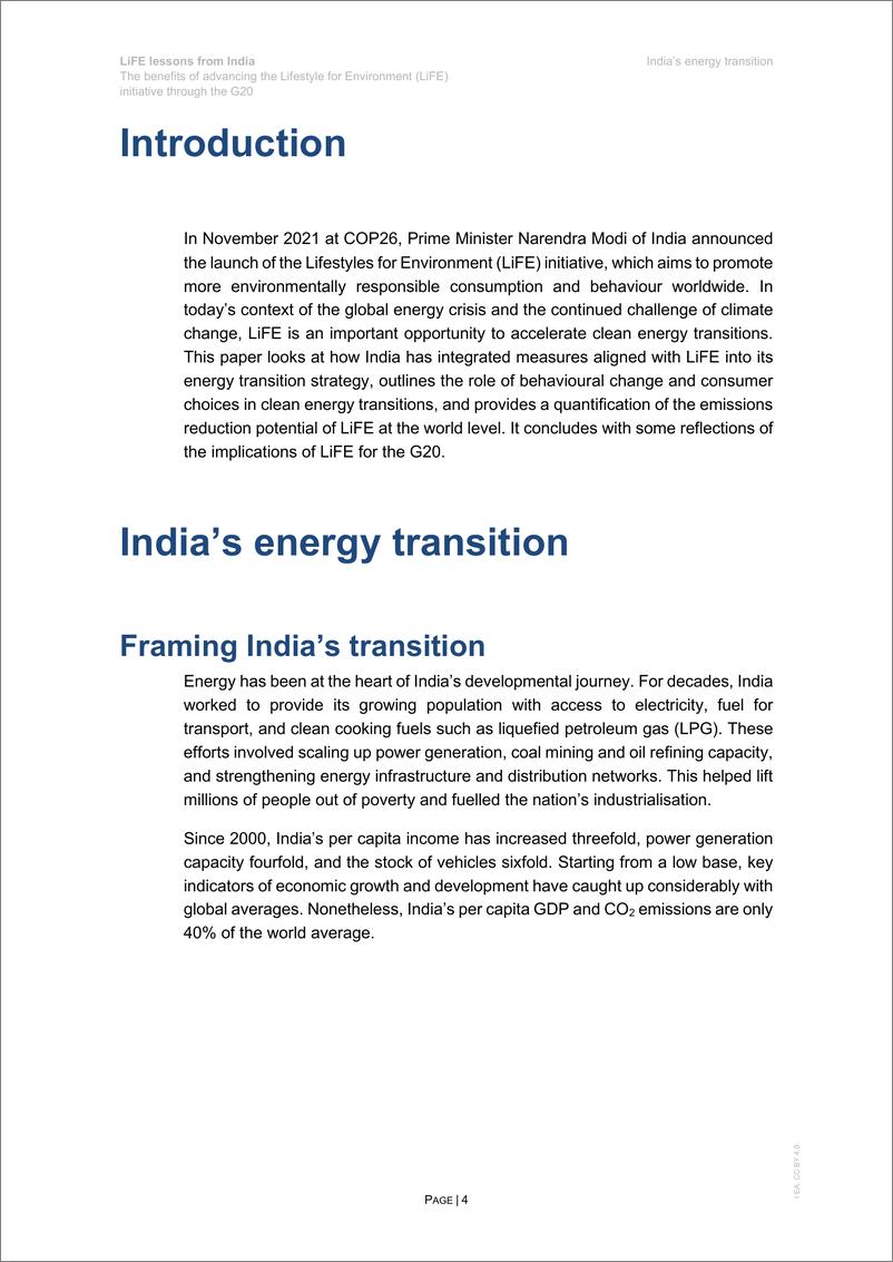 《国际能源署-印度的LiFE经验-通过G20推进环境生活方式（LiFE）倡议的好处（英）-2023.1-21页》 - 第5页预览图
