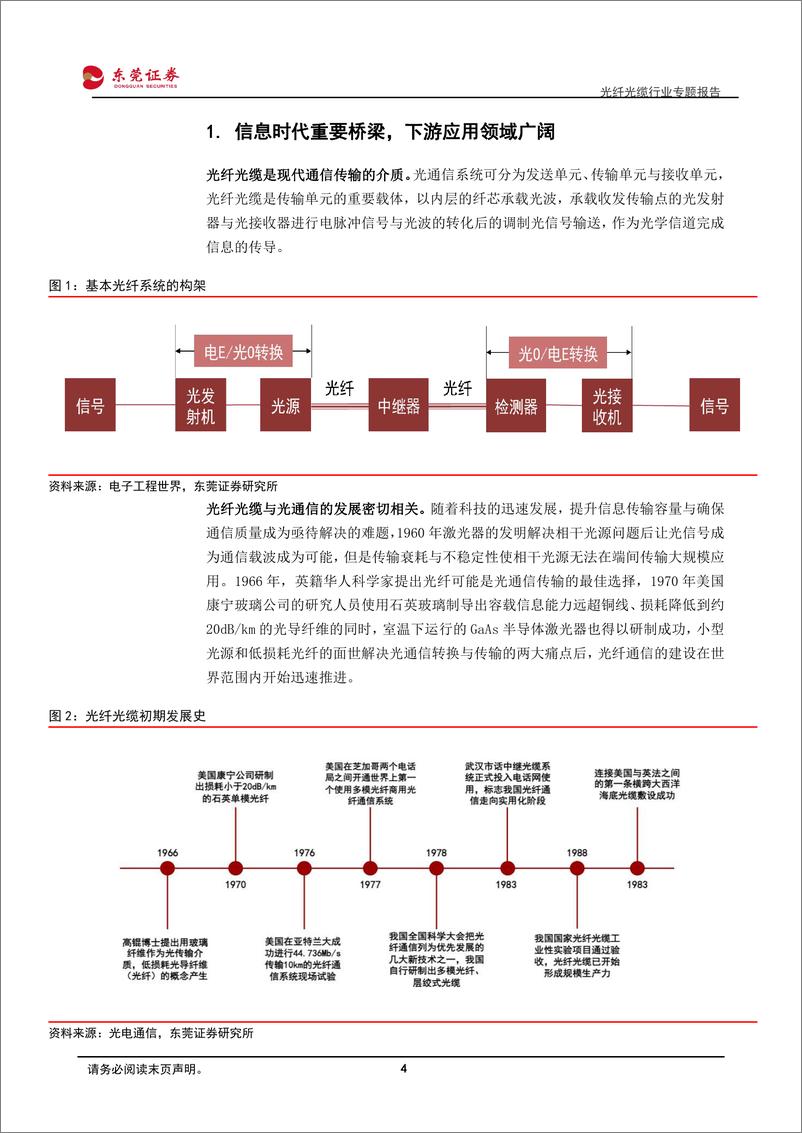 《光纤光缆行业专题报告：千兆渗透与400G建设驱动光纤光缆行业续势前行-20240229-东莞证券-22页》 - 第4页预览图