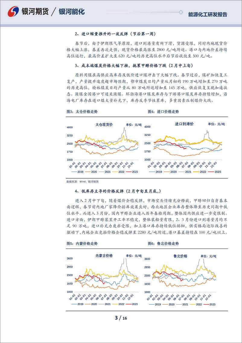 《甲醇2023年半年报：漫漫寻底路-20230628-银河期货-16页》 - 第4页预览图