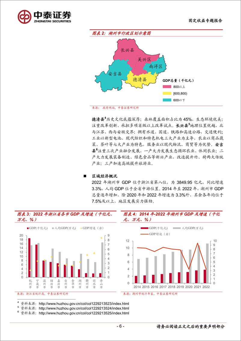 《固定收益专题报告：湖州城投全梳理-230313-中泰证券-43页》 - 第7页预览图