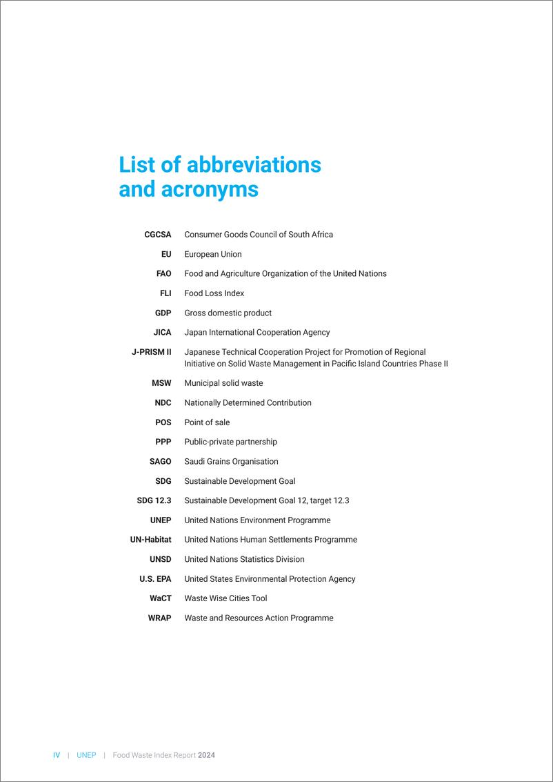 《联合国环境规划署-全球食物浪费指数报告2024》 - 第4页预览图
