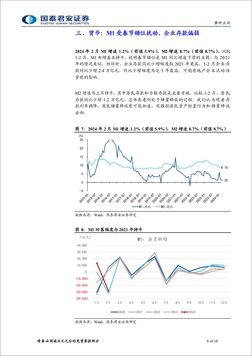 《2024年2月社融数据点评：居民储蓄主导资产定价-240317-国泰君安-10页》 - 第6页预览图