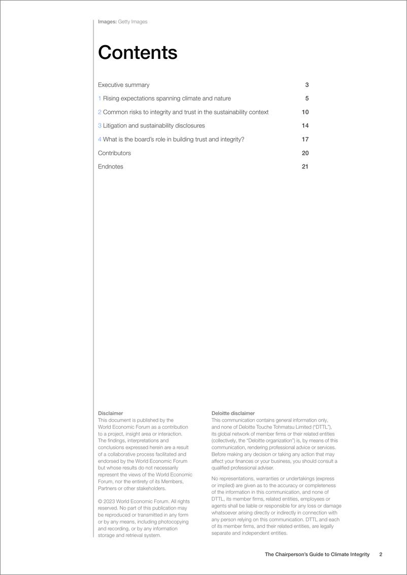 《世界经济论坛-主席气候诚信指南：通过可持续性转型赢得和加强信任（英）-2023.7-24页》 - 第3页预览图